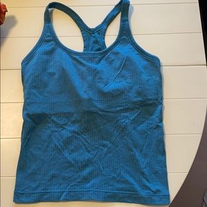 Lululemon teal crop